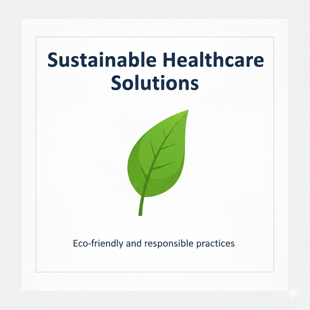 Sustainable Healthcare
